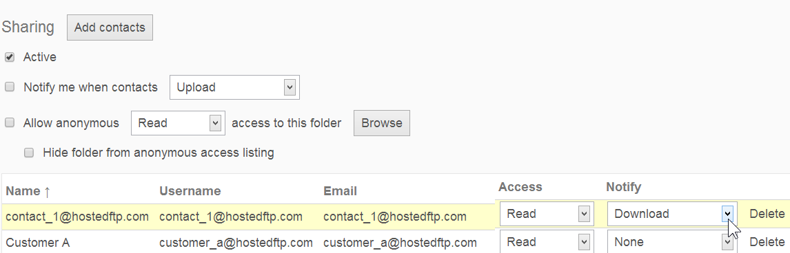 adding email notifications