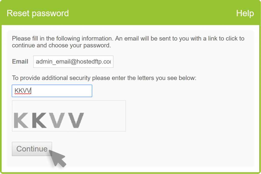 Forgot Password