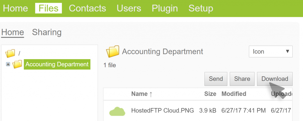 Downloading Folders
